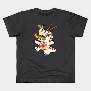 cup noodleZILLA Kids T-Shirt